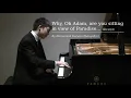 Nediak plays Bach Fugue in G Sharp Minor, Book 2, BWV 887, with a poem excerpt by Hieromonk Roman