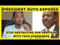 Download Lagu STOP DESTROYING OUR HERITAGE WITH YOUR GREEDINESS! ANGRY SOMALI ACTIVIST EXPOSES PRESIDENT RUTO 