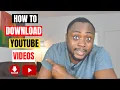 Download Lagu How to Download A Youtube Video 2023 (New Method)