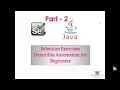 Selenium Basics Part 2 Demo Flight User Registration