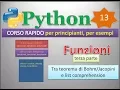 Python by Example Playlist ITA 13 Functions Part 3