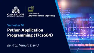 API and Web Services CSE Online Classes by Cambridge Institute of Technology