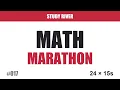 Math Marathon 24 Questions 15 Seconds Each Mental Math Quiz