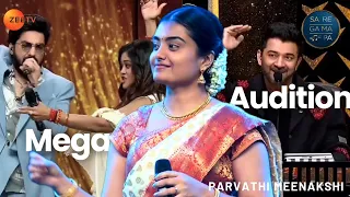 parvathi meenakshi saregamapa 2024 mega auditions chanda re