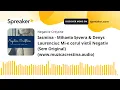 Download Lagu Iasmina - Mihaela Șevera \u0026 Denys Laurenciuc Mi-e cerul vietii Negativ (www.muzicacrestina.audio)