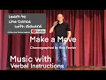 Download Lagu BEGINNER LINE DANCE LESSON 141 - Make a Move - Part 2 - Music with verbal instruction