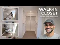 Walk-In Closet Installation Full Process