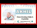 Download Lagu Akhil - Baby Boy Name Meaning, Origin \u0026 Popularity - RandomNames.com