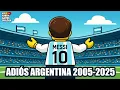 Download Lagu MESSI Adiós Argentina 2005-2025 in Lego