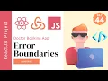 React Error Boundaries Doctor Booking React JS App React JS Day - 44