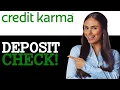 How To Deposit Check On Credit Karma 2025