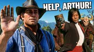 Arthur Morgan Meets the Craziest Gang in Red Dead Online