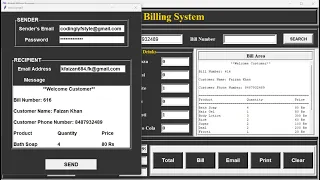 3 Build a Retail Billing System using Python Tkinter GUI Step By Step Tutorial