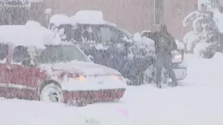 Nobody able to get in or out of Payson as roads closed Friday