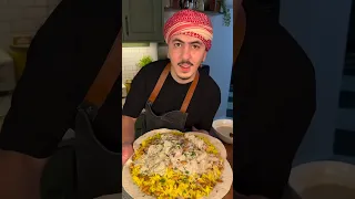 المنسف الأردني من ايادي جزائرية تجربة ولا أروع مع الشاف غانو طبخ جزائري 