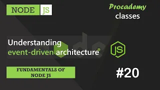 Understanding event driven architecture Fundamentals of NODE JS A Complete NODE JS Course