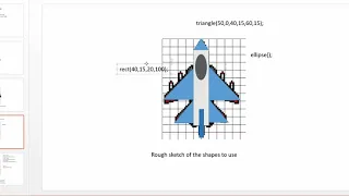 Drawing shapes in Processing