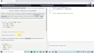 Tutorial 8 - verify an object s constructor with instanceof