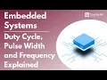 What is Duty Cycle Pulse Width and Frequency Explained Embedded System Tutorial