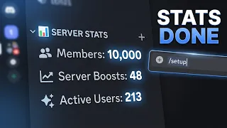 How To Add Server Stats on Discord Quick and Easy