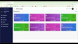 Online Medical Store Management System in Django Python