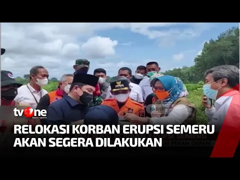 Pemerintah Merencanakan Relokasi Rumah Warga Terdampak Erupsi Semeru