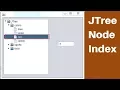 Java - How To Get JTree Selected Node Index In Java NetBeans with source code