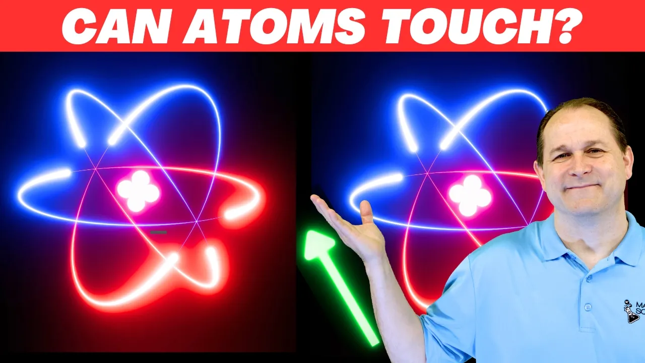 Can Two Atoms or Molecules Ever Actually Touch?