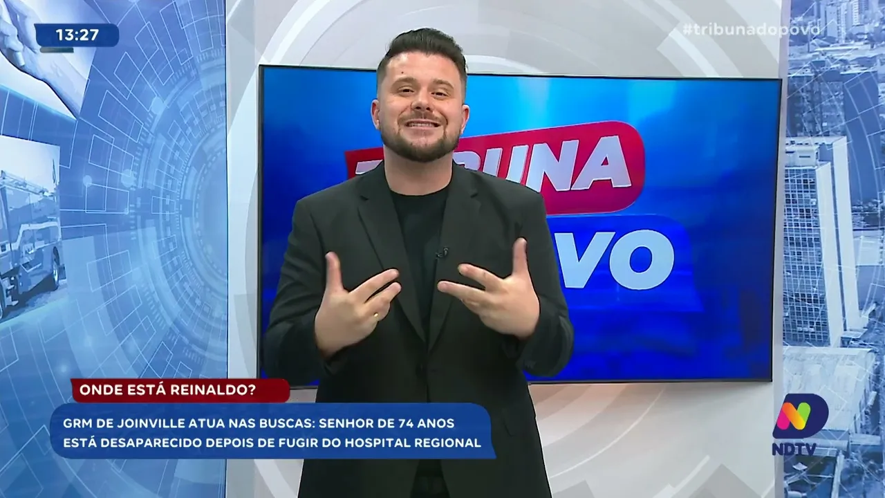 Idoso desaparecido em Joinville: equipe de resgate segue pistas no caso