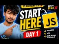 JavaScript Day 1 Introduction Setup Inline Internal External JS Placement 2 0