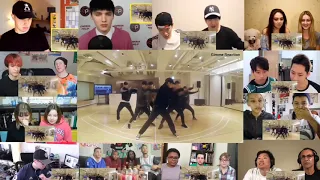 EXO エクソ Electric Kiss Dance Practice Reaction Mashup 