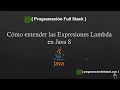 How to understand Lambda Expressions in Java 8