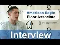 American Eagle Interview - Floor Associate