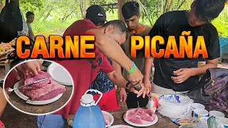 Preparando una rica CARNE PICAÑA🤤.