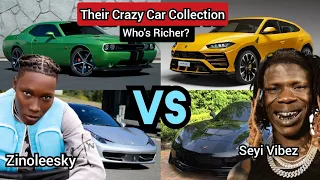 2026 expensive cars of zinoleesky vs seyi vibez their cars networth biography houses richest