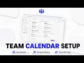 How to Create a Shared Calendar in Microsoft Teams Group Schedule Board
