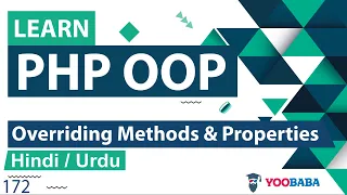 PHP OOP Overriding Properties Methods Tutorial in Hindi Urdu