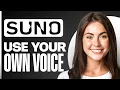 Download Lagu How To Use Your Voice in Suno AI Music Generator (Step by Step Tutorial)