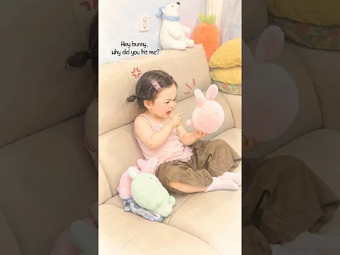 She Blamed the Bunny… Then Protected Grandpa! 😂