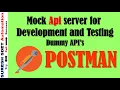 Postman Mock Server Dummy APIs for Development and Testing