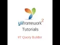 Yii2 Tutorials - Query Builder
