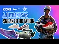 AJ Dybantsa Shows Off His Sneaker Rotation