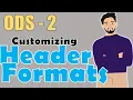 ODS in SAS - 2 Edit the Header Format in a ODS Style Template Learnerea