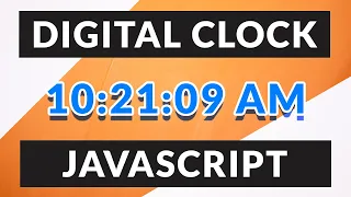 Digital Clock Using Javascript - Hindi
