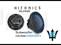 Hifonics Alpha subwoofer review HAW12D4 sub