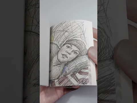 Don't scream 😂 Flipbook #Creativity #flipbook
