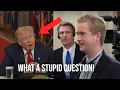 EXPLOSIVE President Trump SLAMS Fox News Peter Doocy for Asking Russia Question