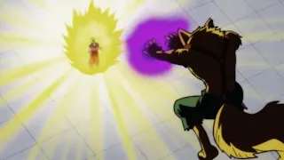 majin buu vs basil gohan uses the super saiyan to sense lavender s location gohan was poisoned 