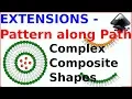 Inkscape for scientists - 20 Pattern along path with the Extensions Menu