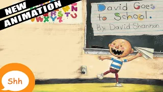 NEW ANIMATION Children S Books Read Aloud David Goes To School Animated By David Shannon 